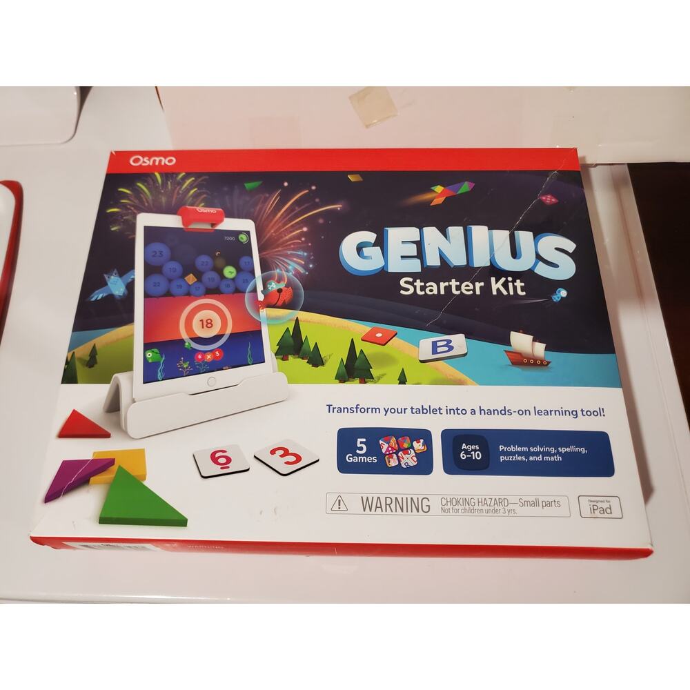 Huge Osmo Lot for iPad Genius Starter Kit Hot Wheels Mind Racers Coding and More - Picture 2 of 6
